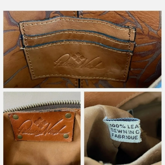 Patricia Nash Tuscania Lavello Crossbody Floral - Picture 7 of 12